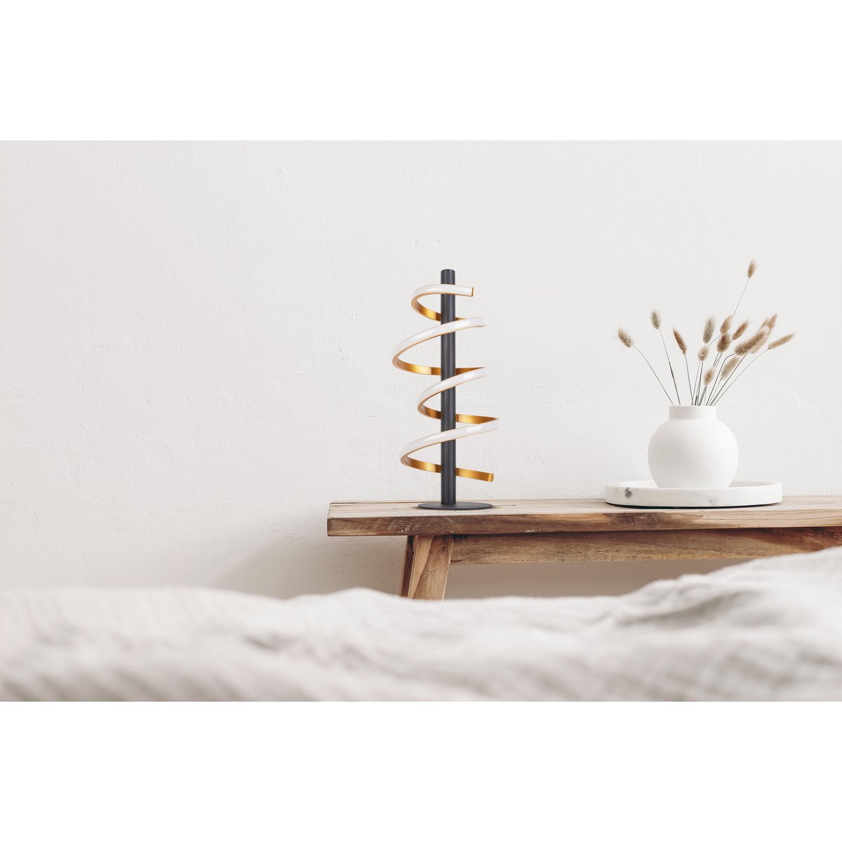 Näve Belleza LED Tafellamp - Zwart 50cm