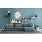 Näve Explosie Hanglamp - Iris Glas 65cm
