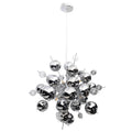 Näve Explosie Hanglamp Chroom 65cm G9