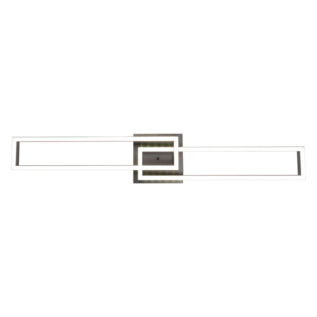 LED CCT-plafondlamp + RGB-backlight "Bantry" met veel functies, 115 cm lang, inclusief afstandsbediening