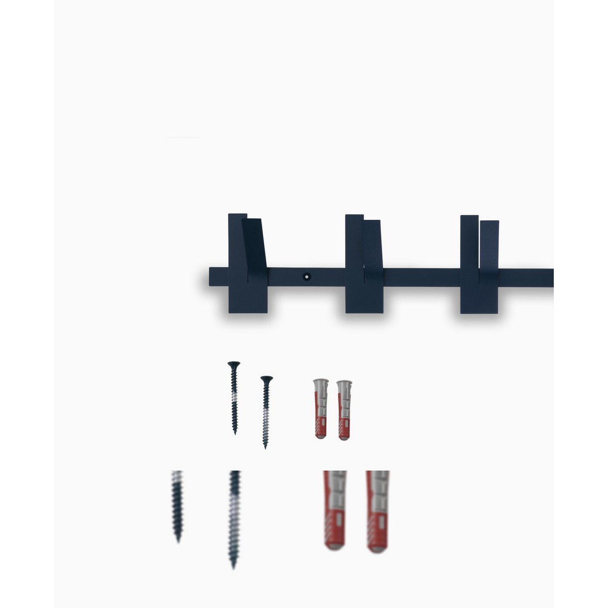 Gorillz Incision Wandkapstok - 10 Haken - Metaal - Blauw
