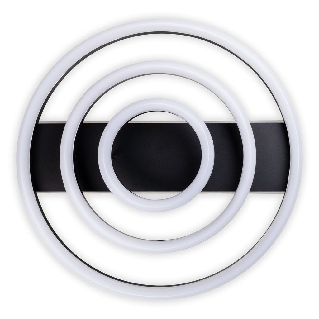 Näve Circulo LED Plafondlicht - Zwart Ø 60cm