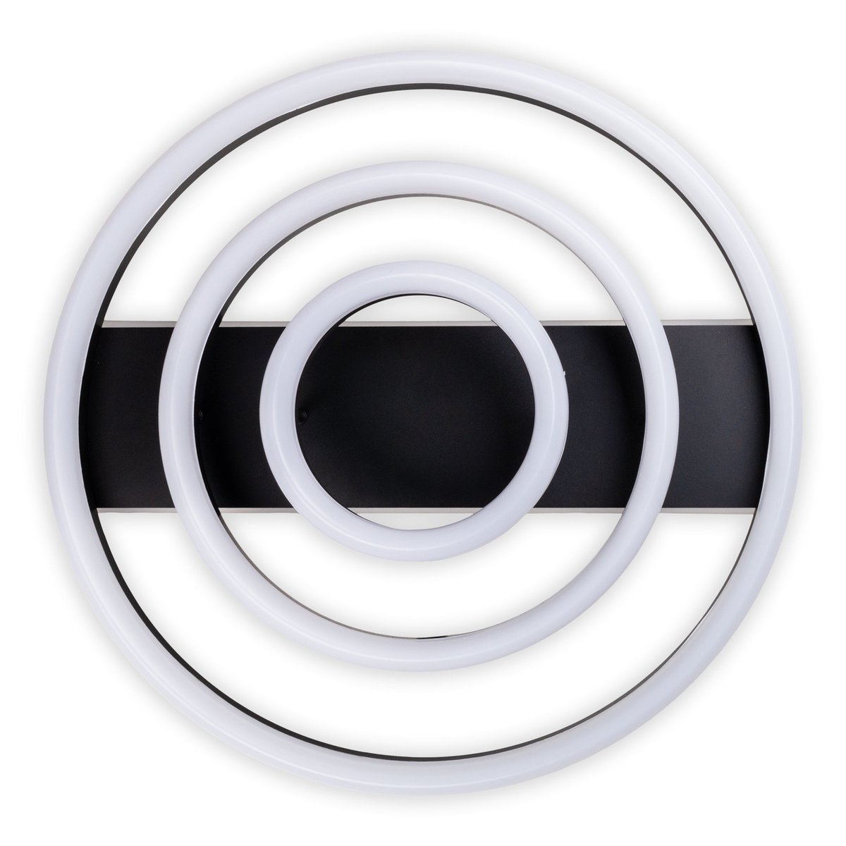Näve Circulo LED Plafondlicht - Zwart Ø 60cm