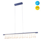 Näve Nobilis LED Hanglamp - Grijs 100cm