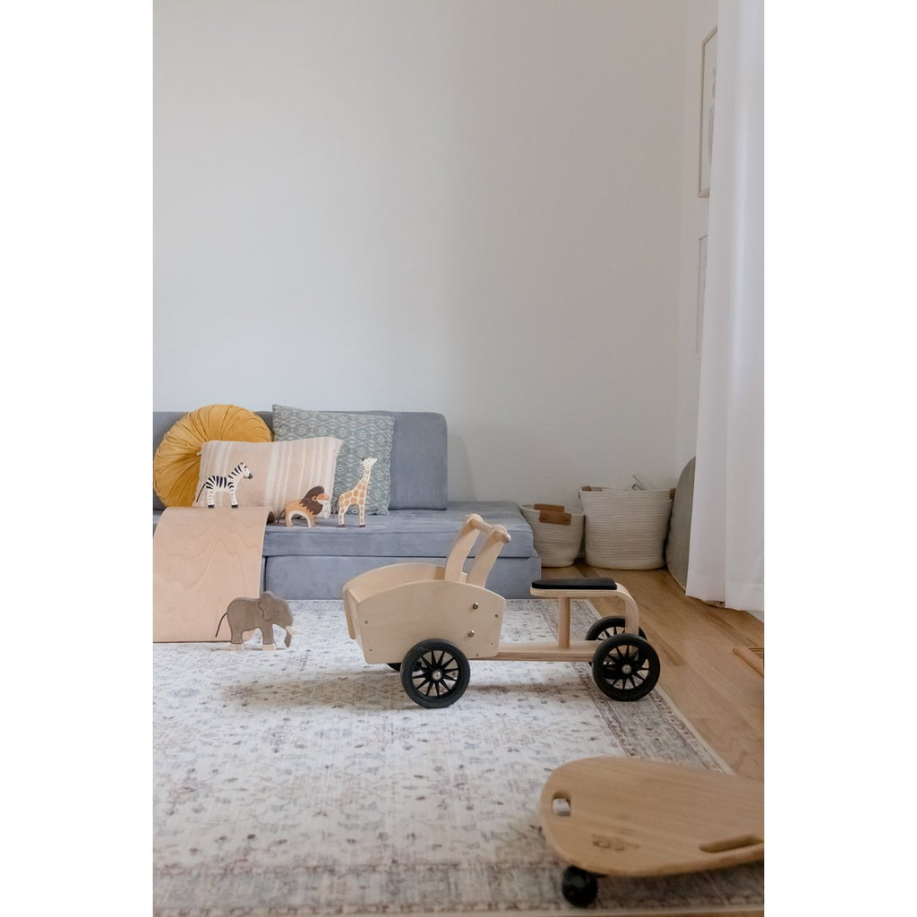 Kinderfeets Houten Bakfiets - Cargo Bike Berkenhout