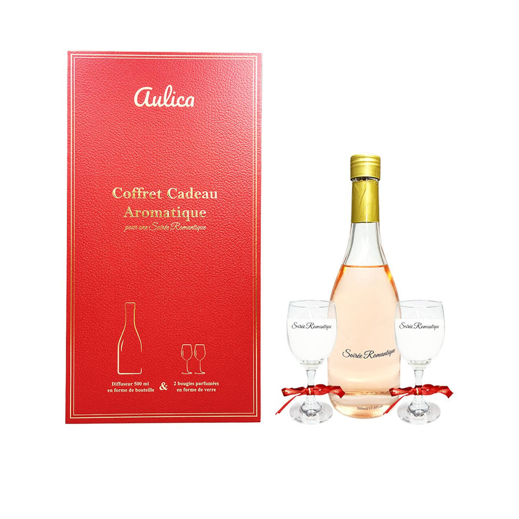 Kaarsen & Glazen Diffuser Giftbox