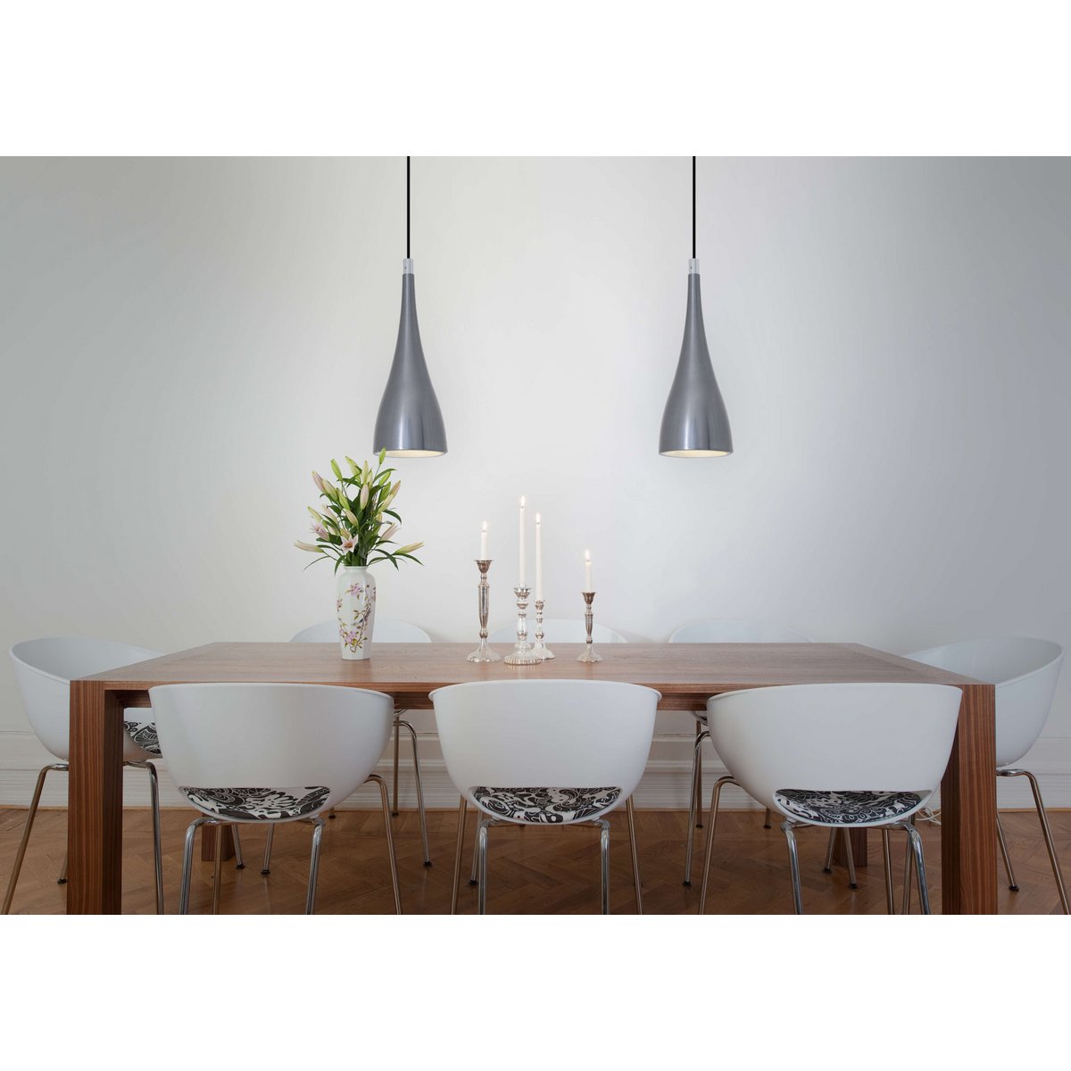 LED hanglamp Lima - Zwart 150cm
